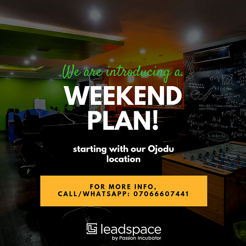 leadspace-ojodu-weekend-plan